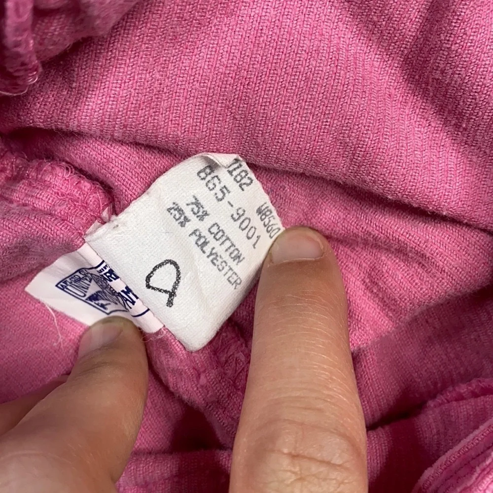Vintage Oshkosh B'Gosh Pink Corduroy Overalls Girls 4T USA Made